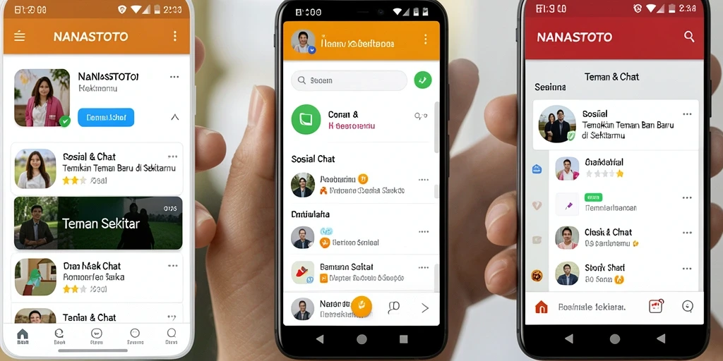Antarmuka NANASTOTO yang ramah pengguna untuk Teman Sekitar.