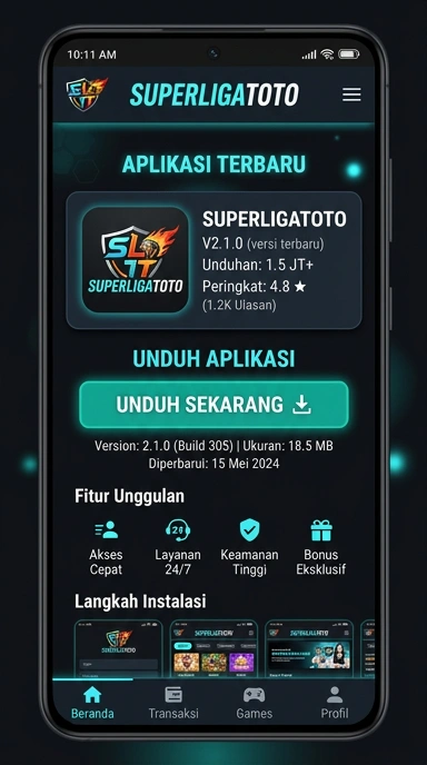 Unduh APK superligatoto untuk Pengguna Android Indonesia